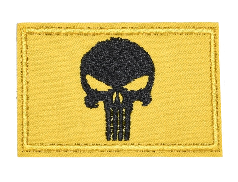 Punisher Patch Logo Skull Embroidered