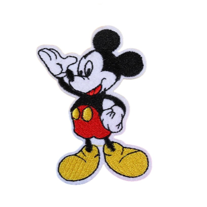 Mickey Mouse 'Mickey | Raised Hand' Embroidered Patch