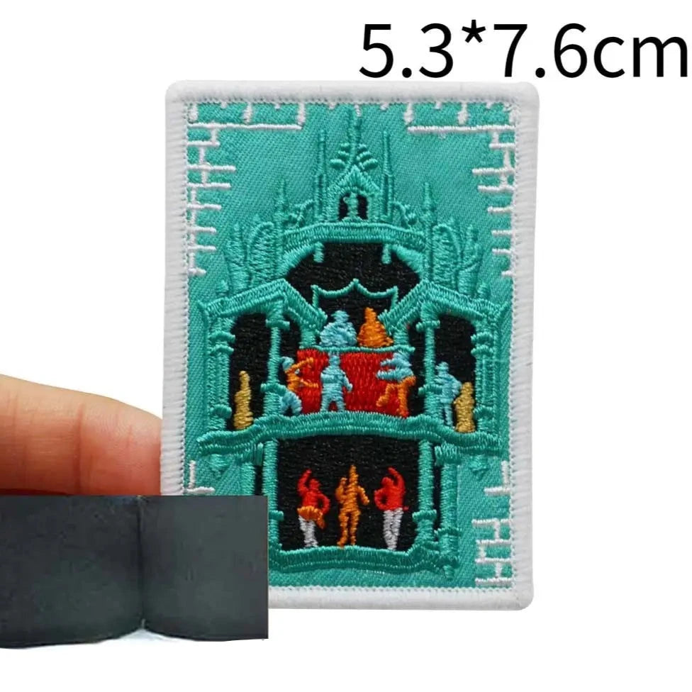 Oddity Patch Rome Rome Opera House Embroidered Velcro Patch