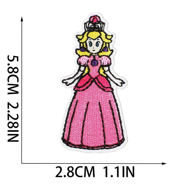 Mushroom Kingdom Bros. 'Princess Peach | Standing' Embroidered Patch