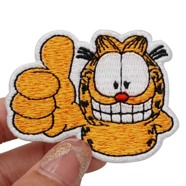 Garfield 'Approved' Embroidered Patch