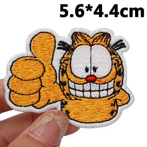 Garfield 'Approved' Embroidered Patch