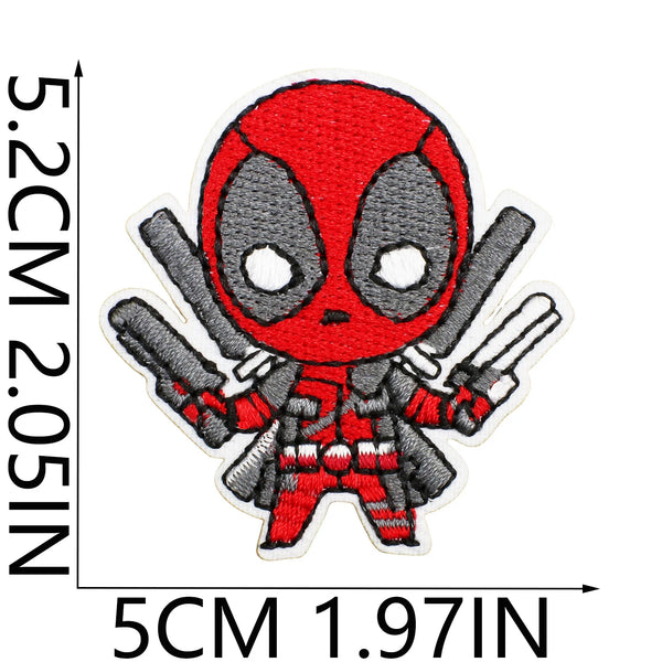 Deadpool 'Chibi' Embroidered Patch