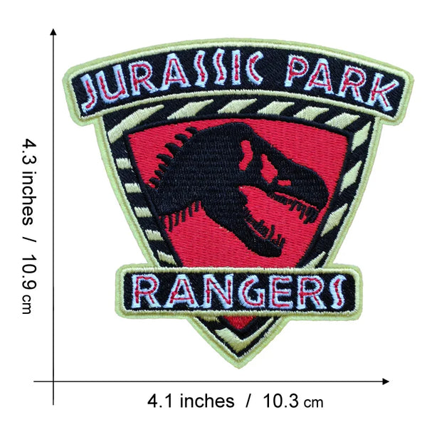 Jurassic Park Rangers 'Logo' Embroidered Patch