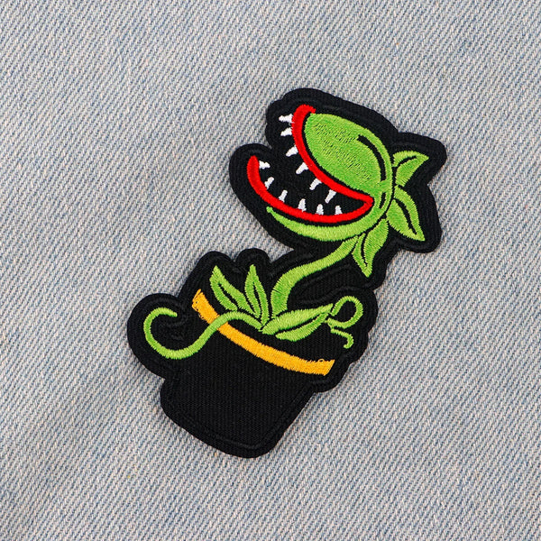 Plants vs. Zombies 'Potted Chomper' Embroidered Patch