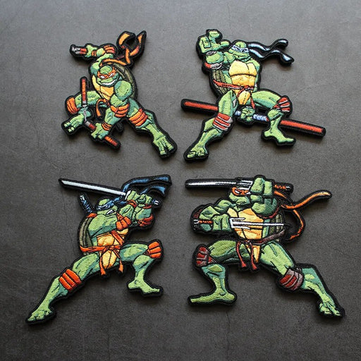Teenage Mutant Ninja Turtles Fusible Patch Sticker Clothing