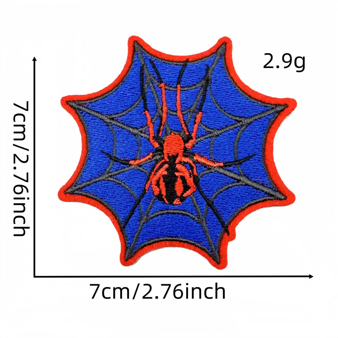 Spider-Man 'Spider and Blue Spider Web' Embroidered Patch