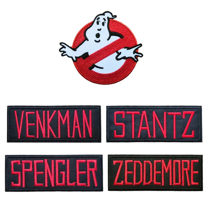 Ghostbusters 'Set of 5' Embroidered Patch