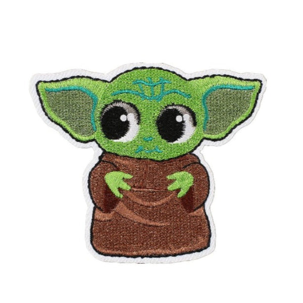 Empire and Rebellion 'Baby Yoda | Waiting' Embroidered Patch