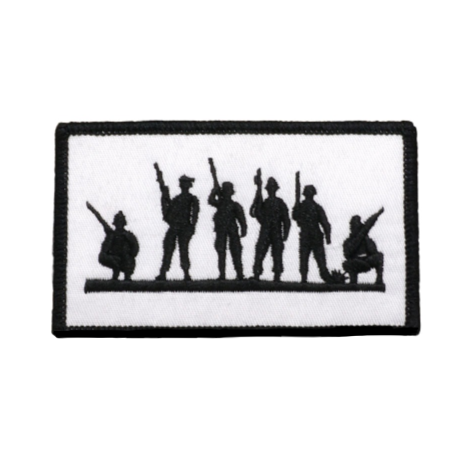 Military Tactical 'Soldiers' Embroidered Velcro Patch