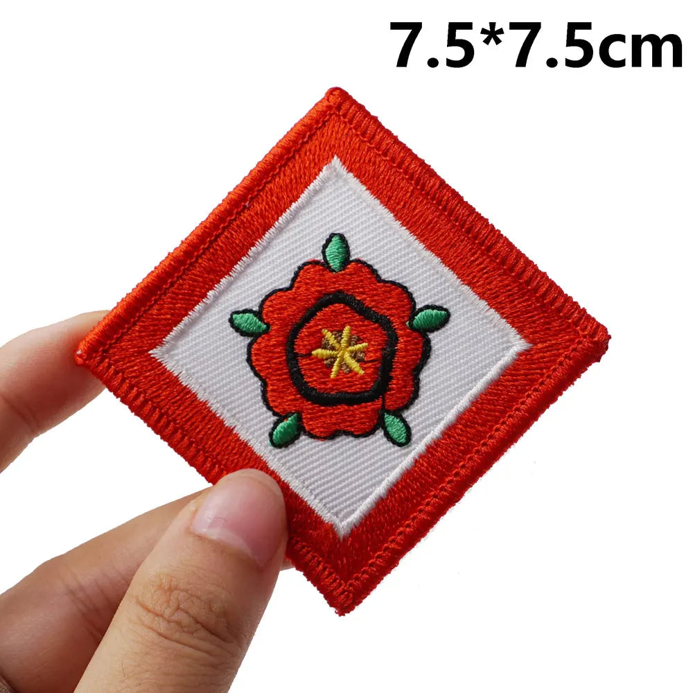 Emblem 'British 42nd East Lancashire Division' Embroidered Patch