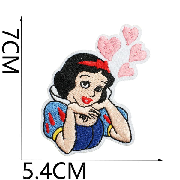 Snow White 'In Love' Embroidered Patch