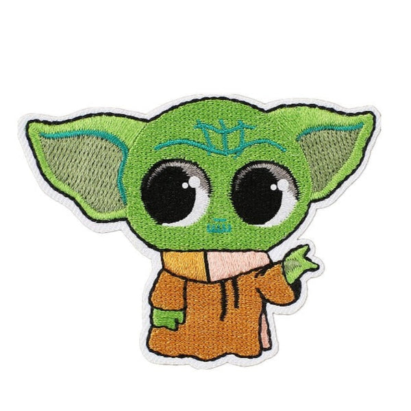 Empire and Rebellion 'Baby Yoda | Pointing' Embroidered Patch