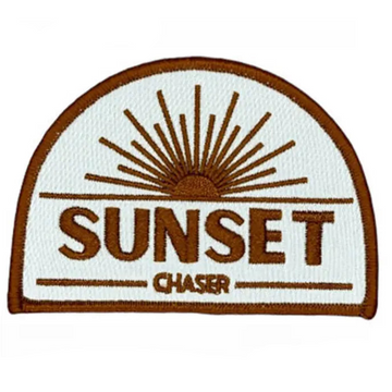 Sunset Chaser Embroidered Patch