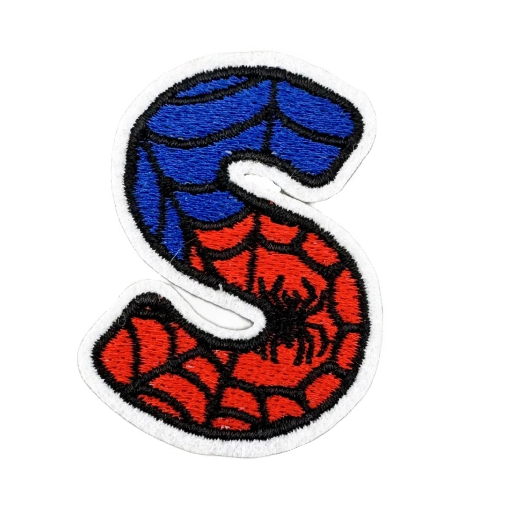 Spider-Man Letter 'Letter S' Embroidered Patch