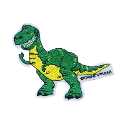 Andy's Room 'Rex | Green Dinosaur' Embroidered Patch