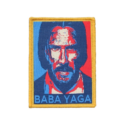 John Wick 'Baba Yaga | Portrait' Embroidered Velcro Patch