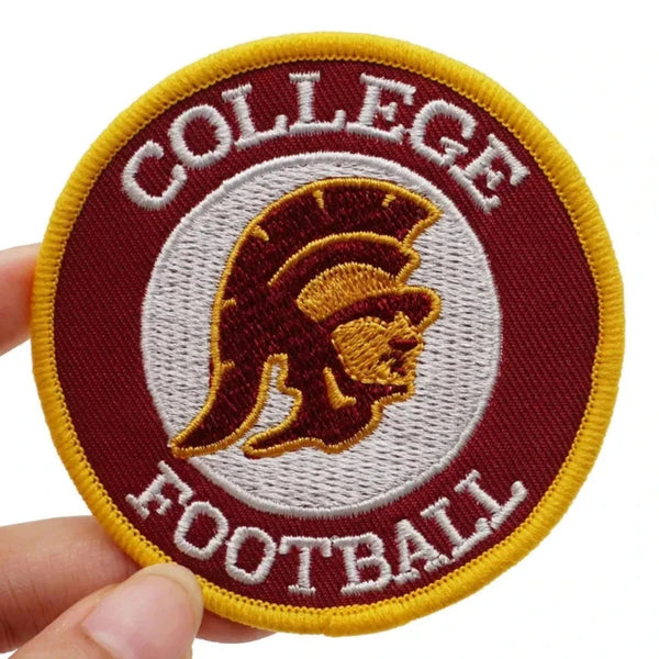 College Football 'USC Trojans Logo' Embroidered Velcro Patch