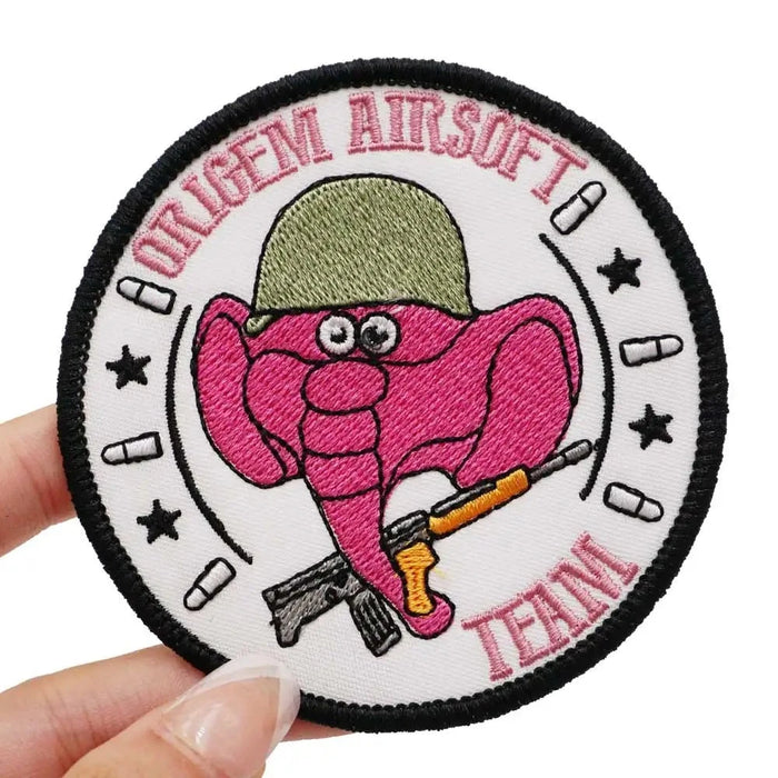 Military Tactical 'Origem Airsoft Team' Embroidered Velcro Patch