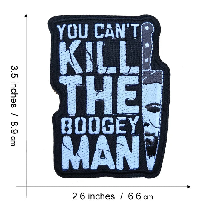 Michael Myers 'You Can't Kill The Boogeyman | Knife' Embroidered Patch