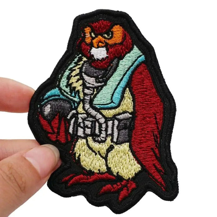 Military Tactical 'Aviator Eagle' Embroidered Velcro Patch