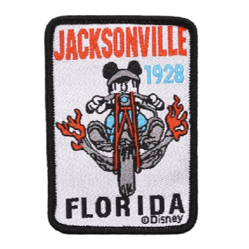 Mickey Mouse 'Mickey | Jacksonville Florida' Embroidered Patch