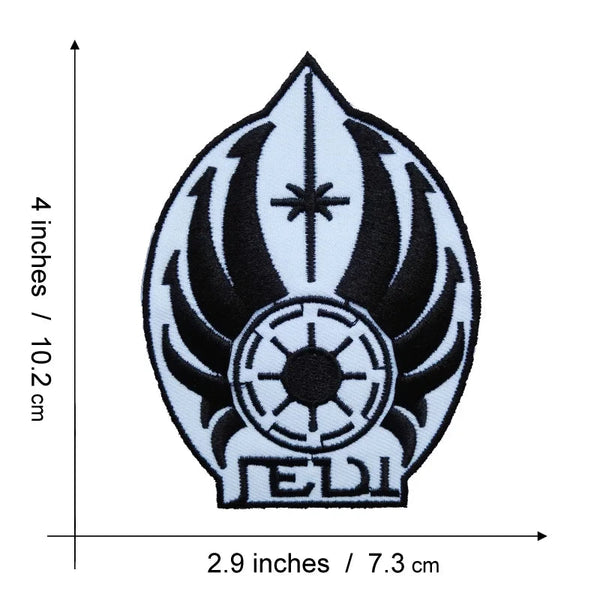 Empire and Rebellion 'Jedi Order x Galactic Republic' Embroidered Patch