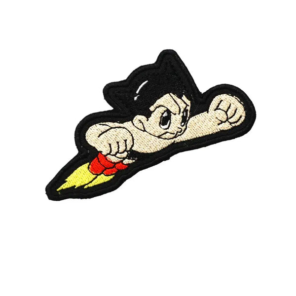 Astro Boy 'Flying' Embroidered Velcro Patch