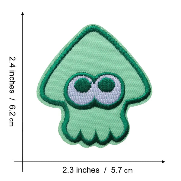 Splatoon 'Inkling Squid' Embroidered Patch