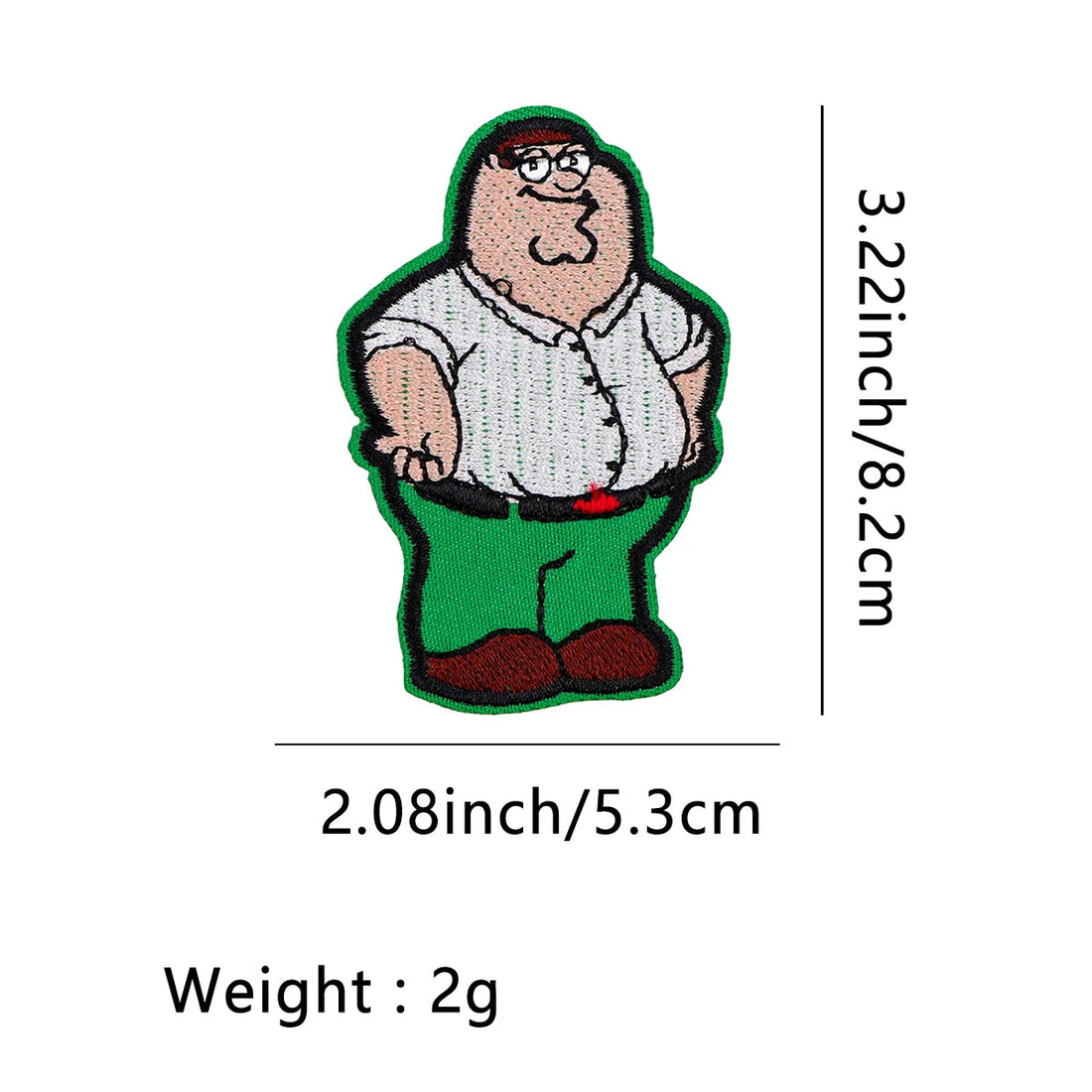 Family Guy 'Peter Griffin' Embroidered Patch