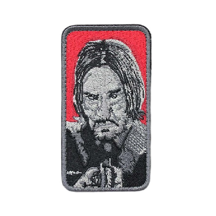 John Wick 'Portrait' Embroidered Velcro Patch