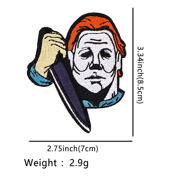 Halloween 'Michael Myers | Serious' Embroidered Patch