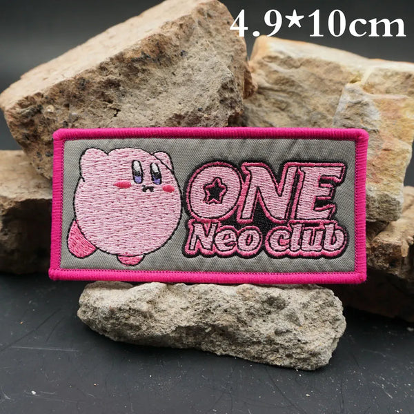 Kirby 'One Neo Club' Embroidered Patch