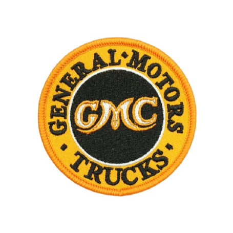 General Motors Trucks 'GMC Logo' Embroidered Velcro Patch