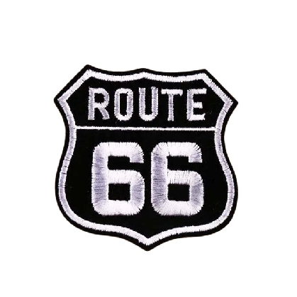 Emblem 'Route 66 | Shield' Embroidered Patch