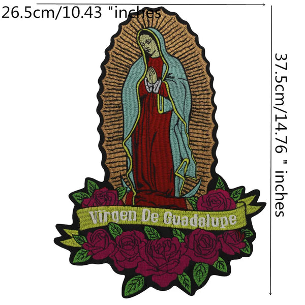 Virgin Mary ‘Virgen De Guadalupe’ Embroidered Patch