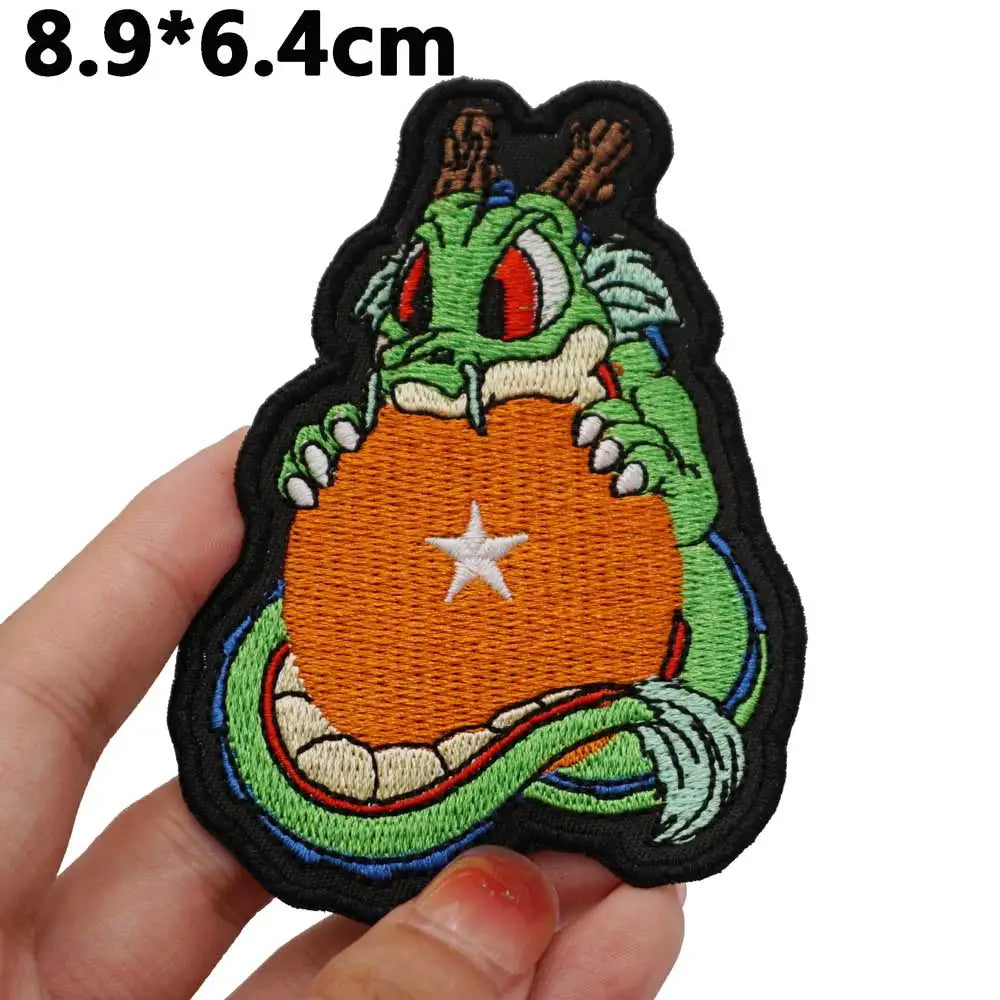 Saiyan Saga 'Shenron | Holding Star Crystal' Embroidered Patch