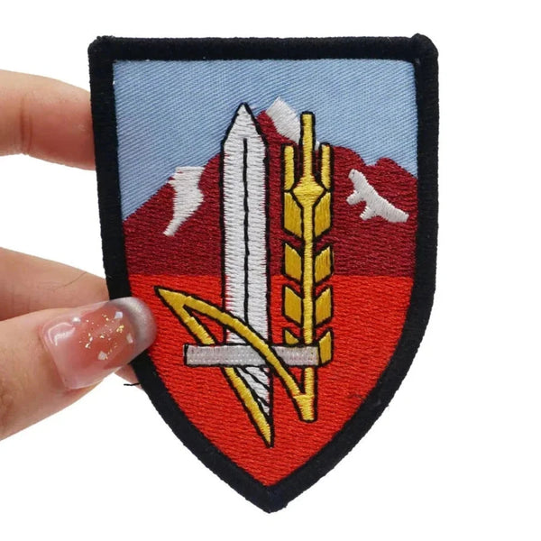 Emblem 'Hatmar 474' Embroidered Velcro Patch