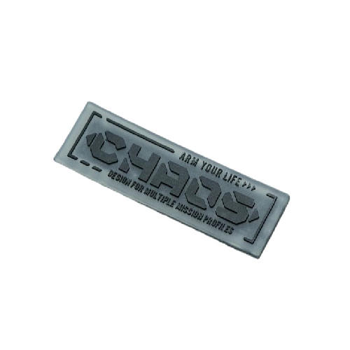 Military Tactical 'Chaos Gear' PVC Rubber Velcro Patch