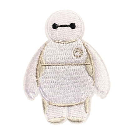 Baymax 'Standing' Embroidered Patch