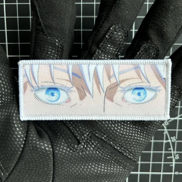 Jujutsu Kaisen 'Satoru Gojo | Staring Eyes' Embroidered Velcro Patch