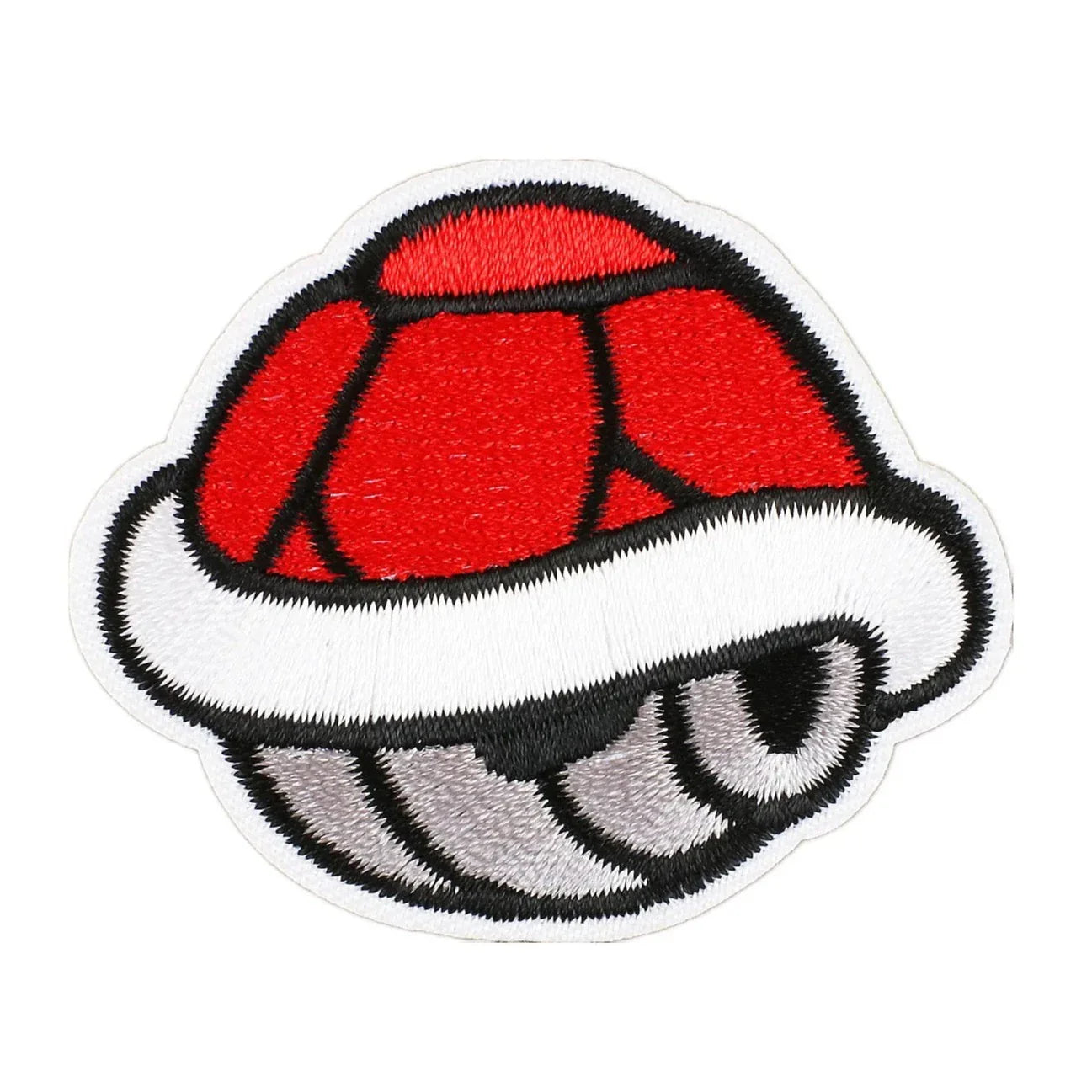 Mushroom Kingdom Bros. 'Koopa Shell | Red and Green' Embroidered Patch