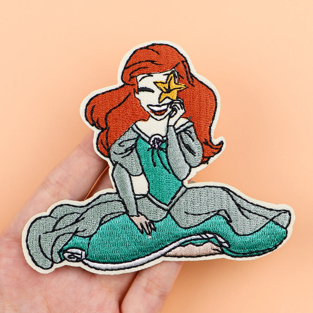 The Little Mermaid 'Ariel | Sea Star' Embroidered Patch