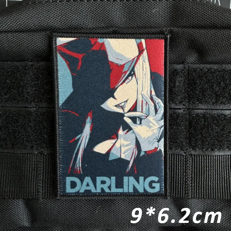 DARLING in the FRANXX 'Zero Two' Embroidered Velcro Patch