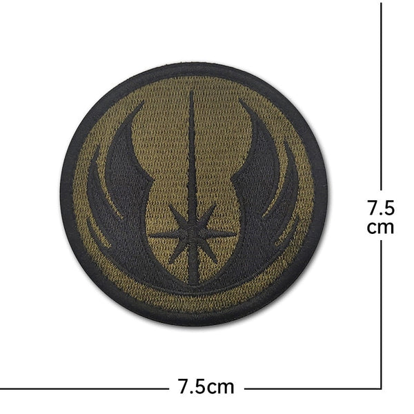 Empire and Rebellion 'Jedi Order Symbol 5.0' Embroidered Velcro Patch