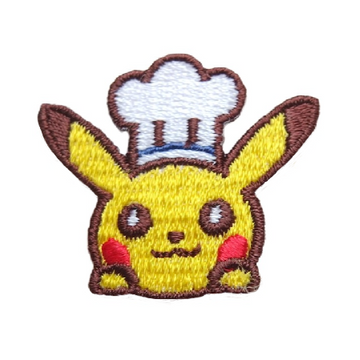 Pocket Monster 'Pikachu | Chef Hat' Embroidered Patch