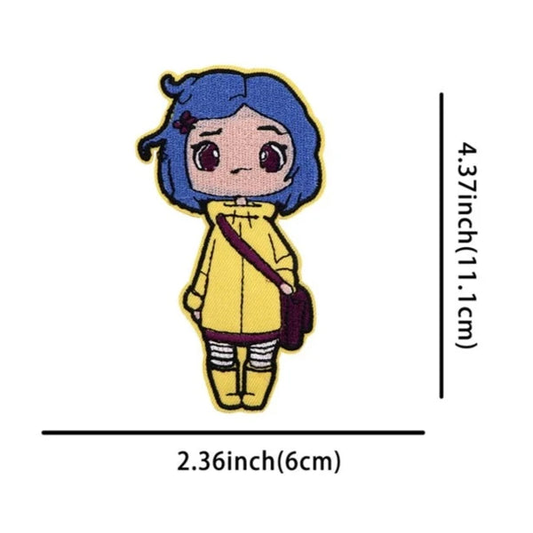 Coraline ‘Brave Girl’ Embroidered Patch