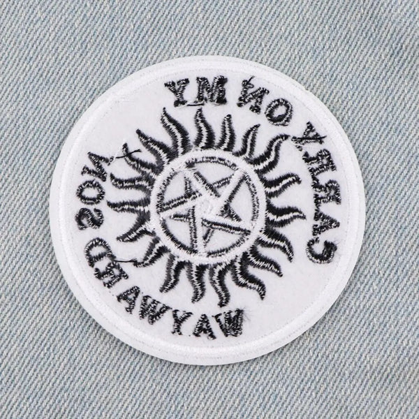 Supernatural 'Carry On My Wayward Son' Embroidered Patch