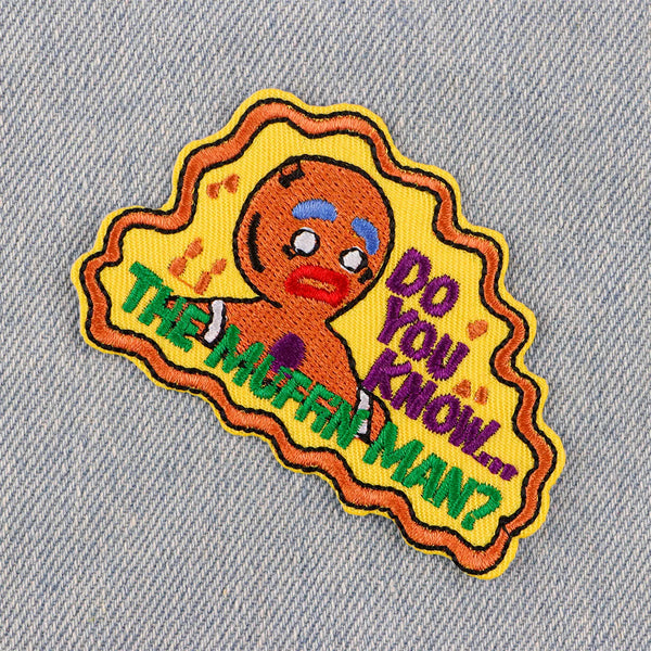 Shrek 'Do You Know The Muffin Man?' Embroidered Patch