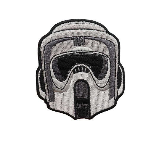 Empire and Rebellion 'Scout Trooper Helmet' Embroidered Patch